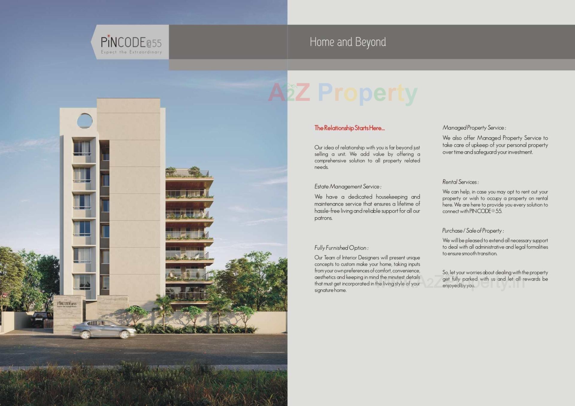 3D Elevation of real estate project Pincode@ located at Bhayali, Vadodara, Gujarat