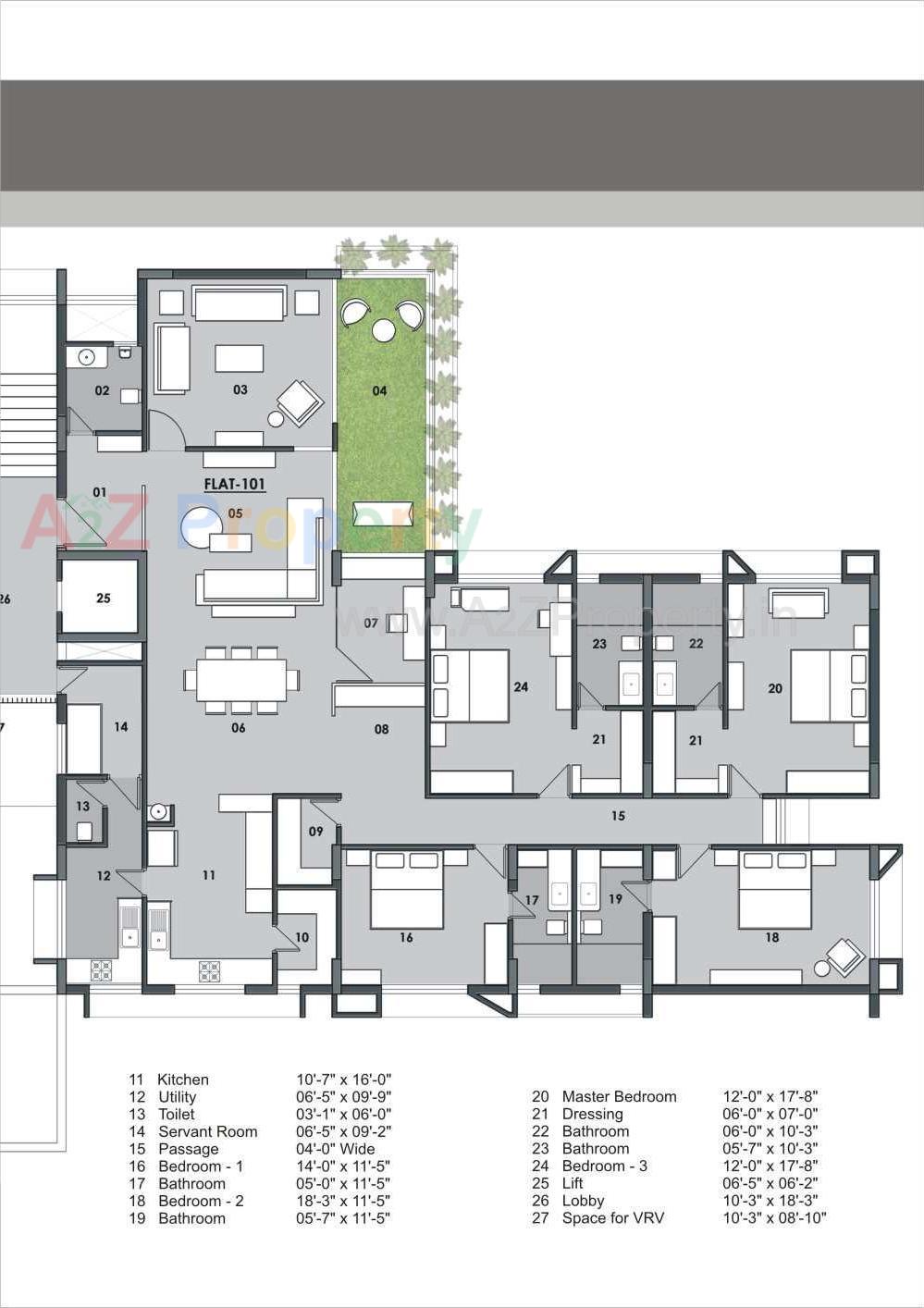 Layout of real estate project Pincode@ located at Bhayali, Vadodara, Gujarat