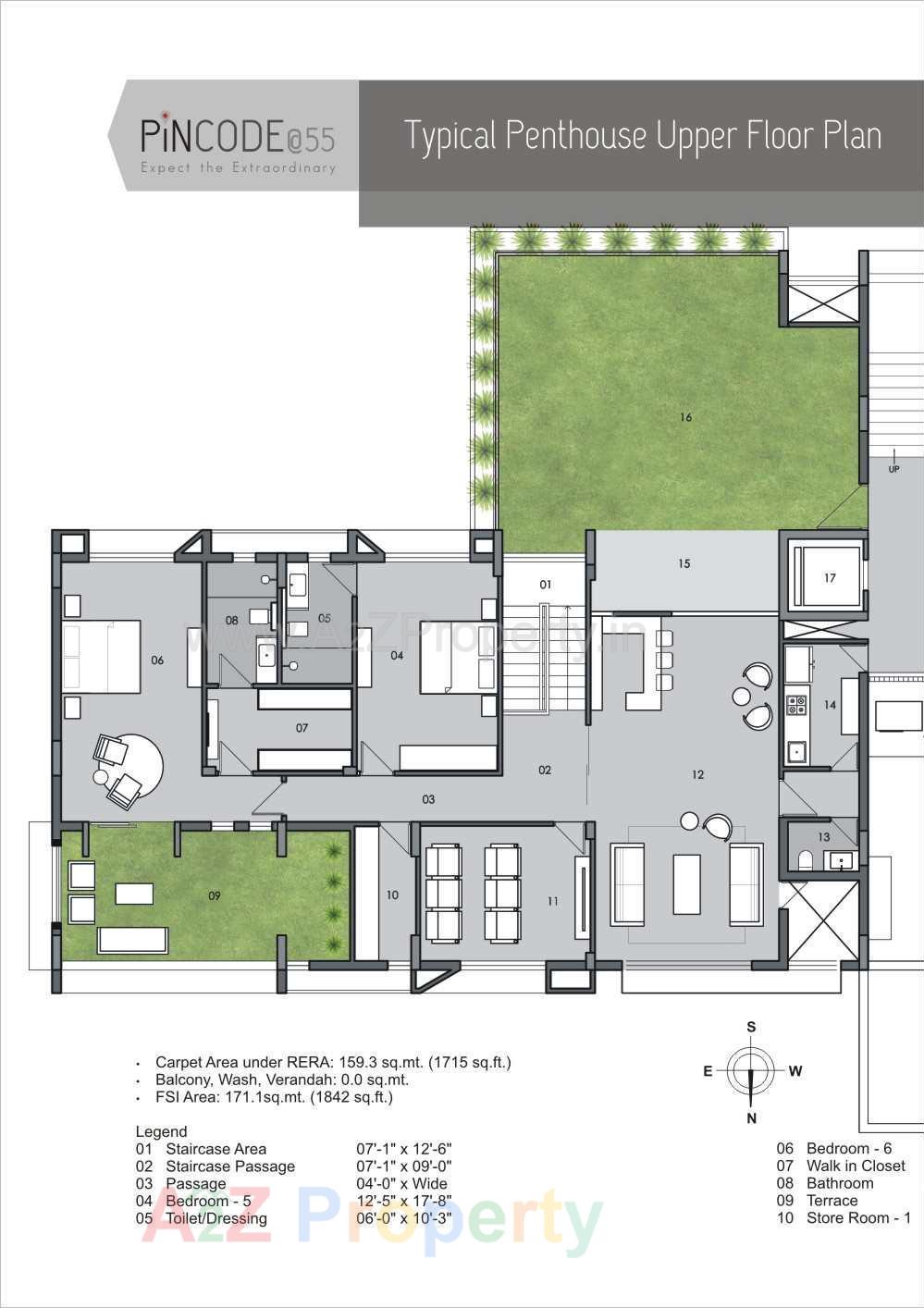 Layout of real estate project Pincode@ located at Bhayali, Vadodara, Gujarat
