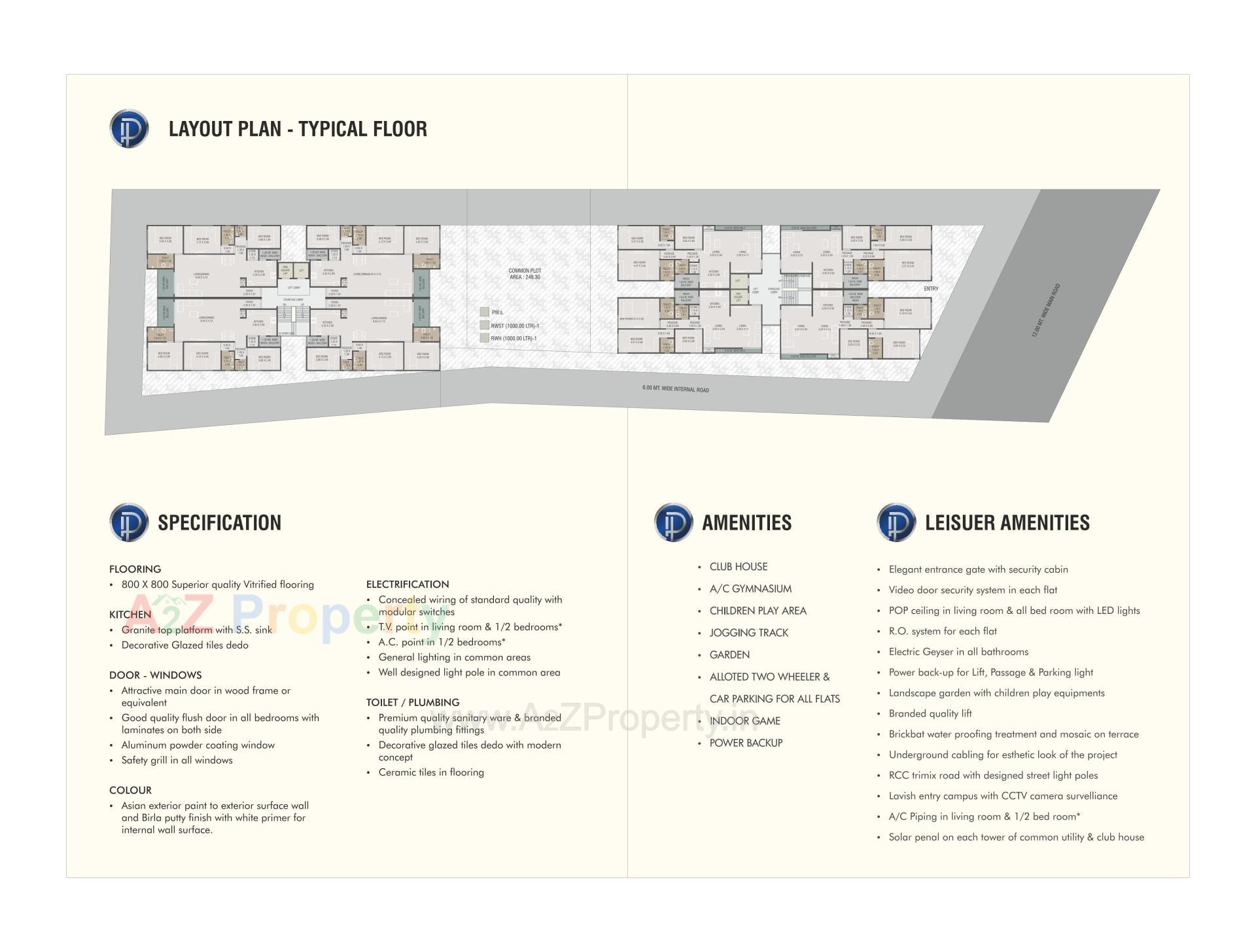  of real estate project Platinum Heights located at Harni, Vadodara, Gujarat