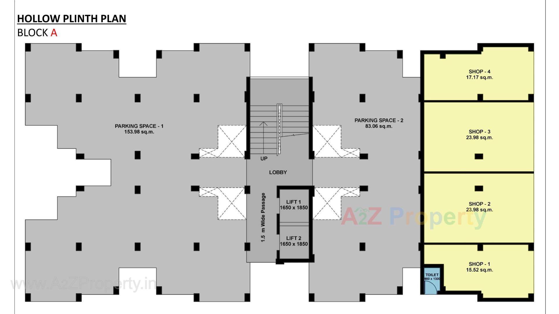 Layout of real estate project Pmay, Ews, Tp 01, Fp 126, Sayajipura located at Sayajipura, Vadodara, Gujarat