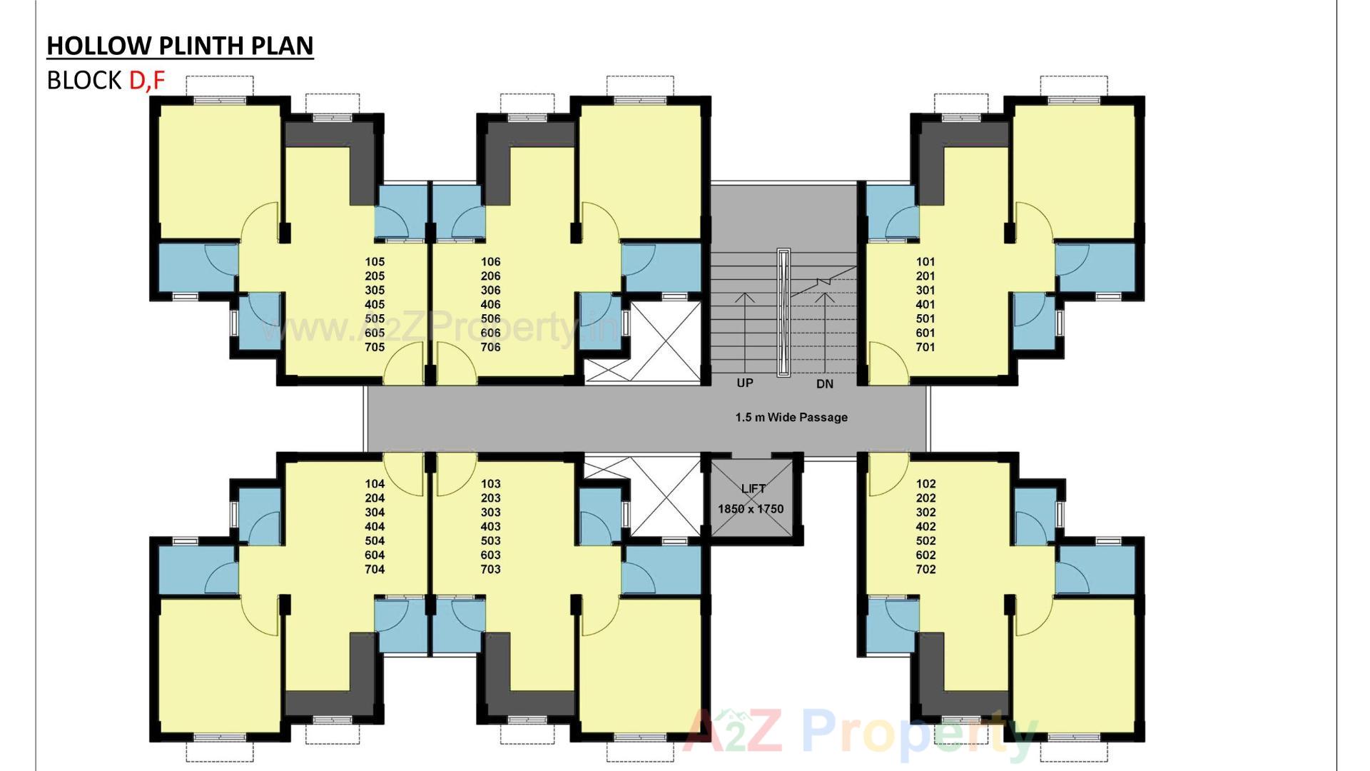 Layout of real estate project Pmay, Ews, Tp 01, Fp 126, Sayajipura located at Sayajipura, Vadodara, Gujarat