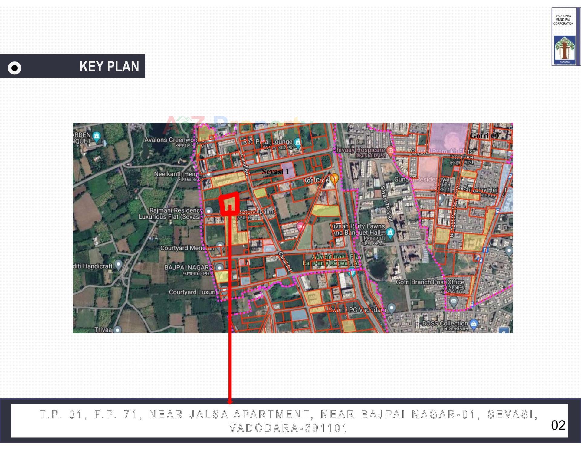  of real estate project Pmay, Ews, Tp 01, Fp 71, Sevasi located at Sevasi, Vadodara, Gujarat
