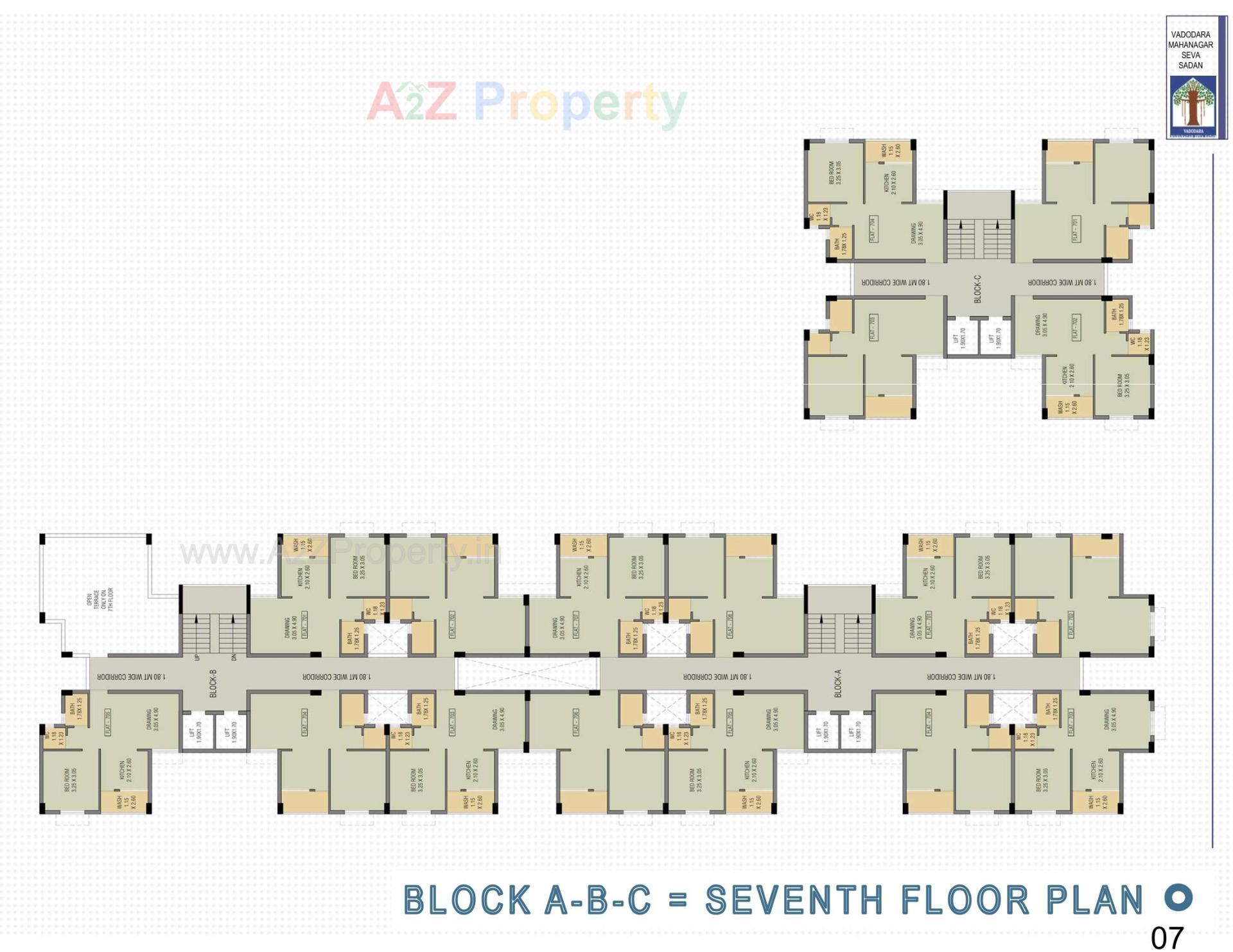 Layout of real estate project Pmay, Ews, Tp 01, Fp 71, Sevasi located at Sevasi, Vadodara, Gujarat