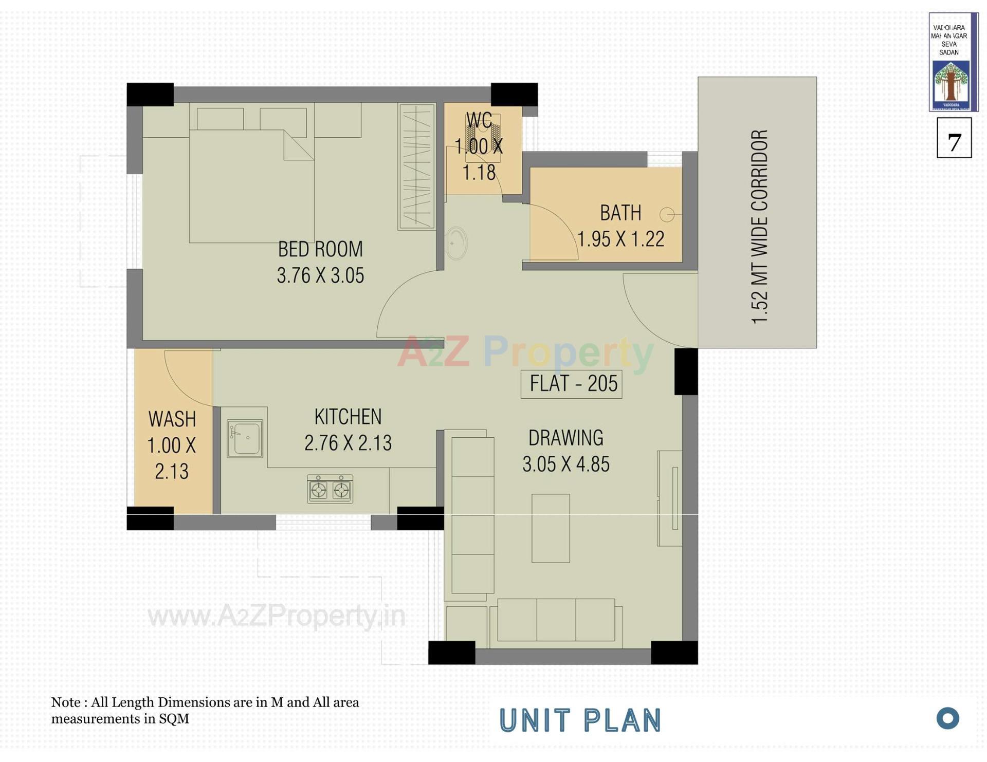 Layout of real estate project Pmay, Ews, Tp 04, Fp 134, Bhayli located at Bhayli, Vadodara, Gujarat