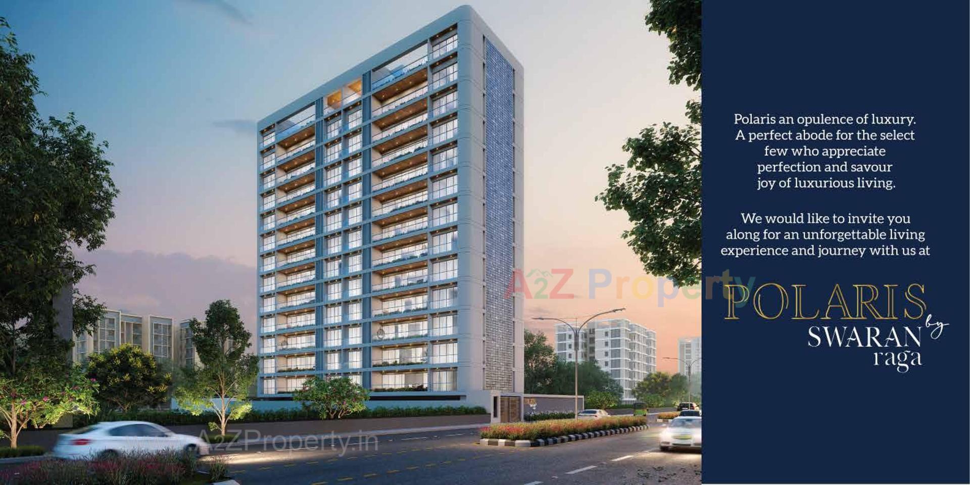 3D Elevation of real estate project Polaris located at Sevasi, Vadodara, Gujarat