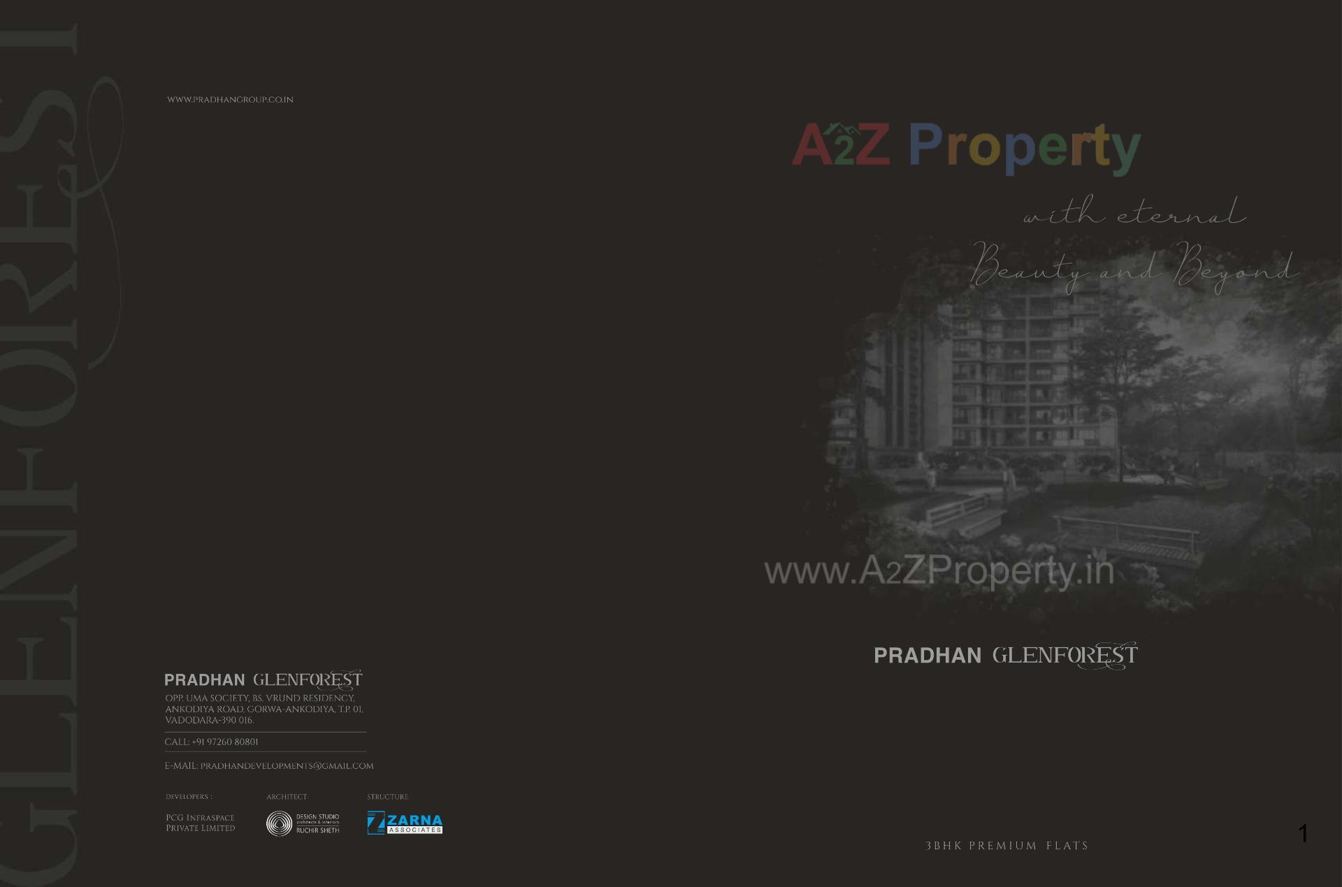  of real estate project Pradhan Glenforest located at Ankodiya, Vadodara, Gujarat