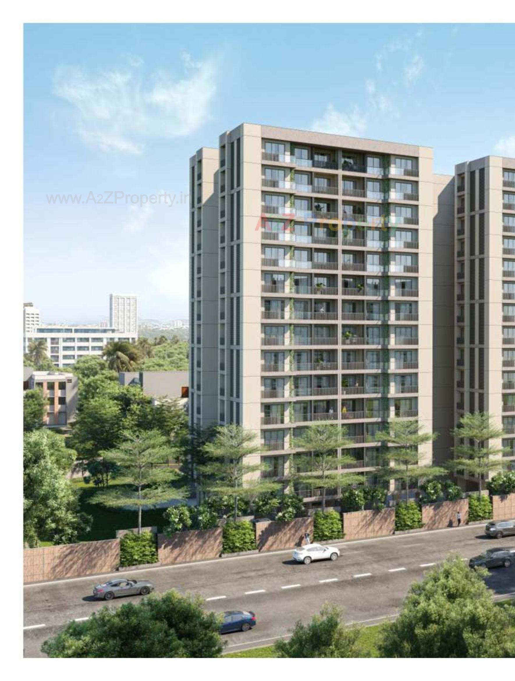 3D Elevation of real estate project Pradhan Glenforest located at Ankodiya, Vadodara, Gujarat