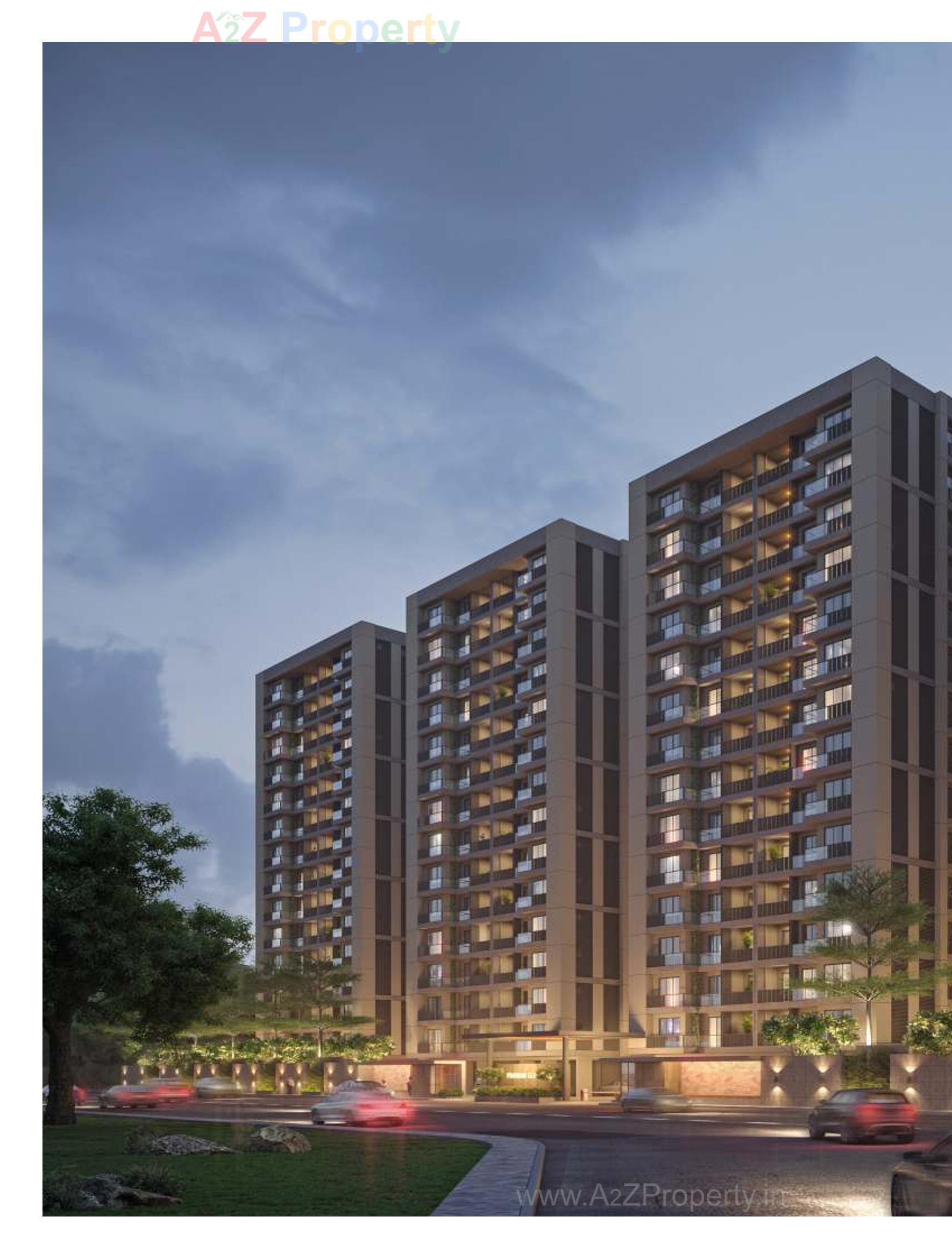 3D Elevation of real estate project Pradhan Glenforest located at Ankodiya, Vadodara, Gujarat
