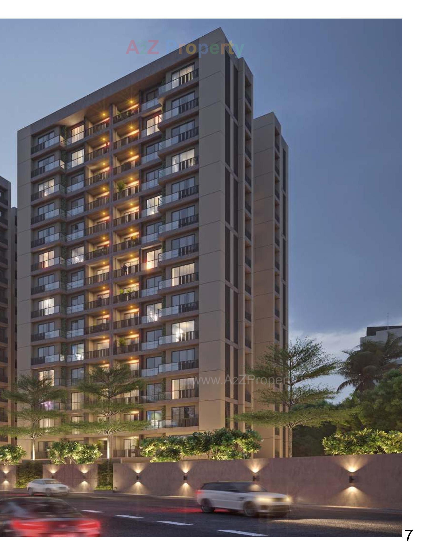 3D Elevation of real estate project Pradhan Glenforest located at Ankodiya, Vadodara, Gujarat