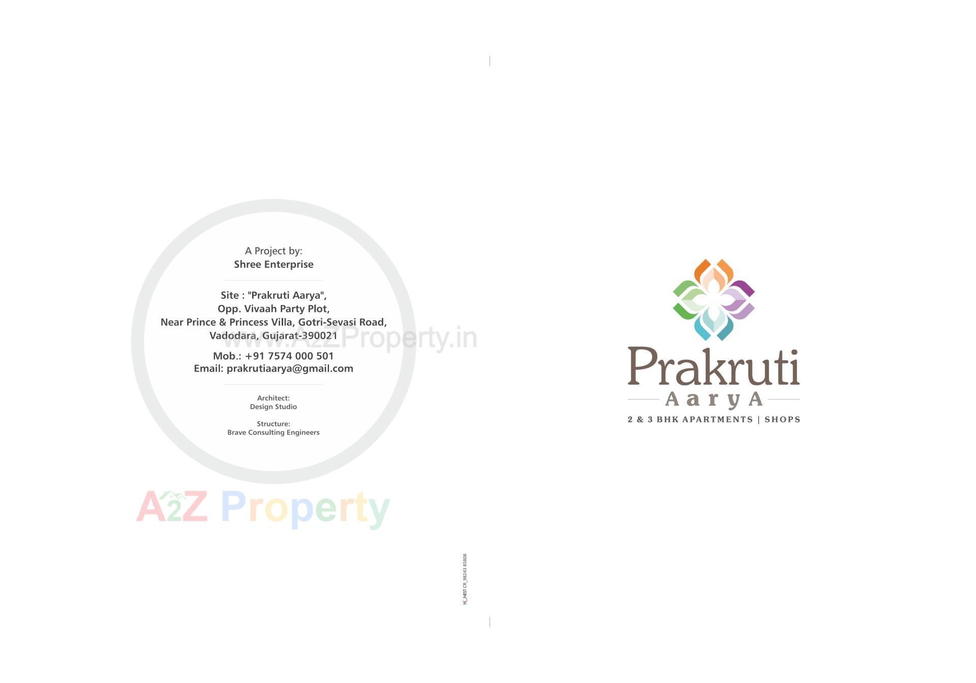  of real estate project Prakruti Aarya located at Sevasi, Vadodara, Gujarat