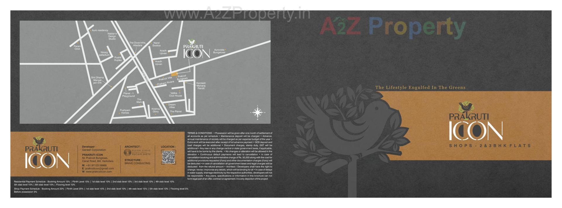  of real estate project Prakruti Icon located at Bill, Vadodara, Gujarat