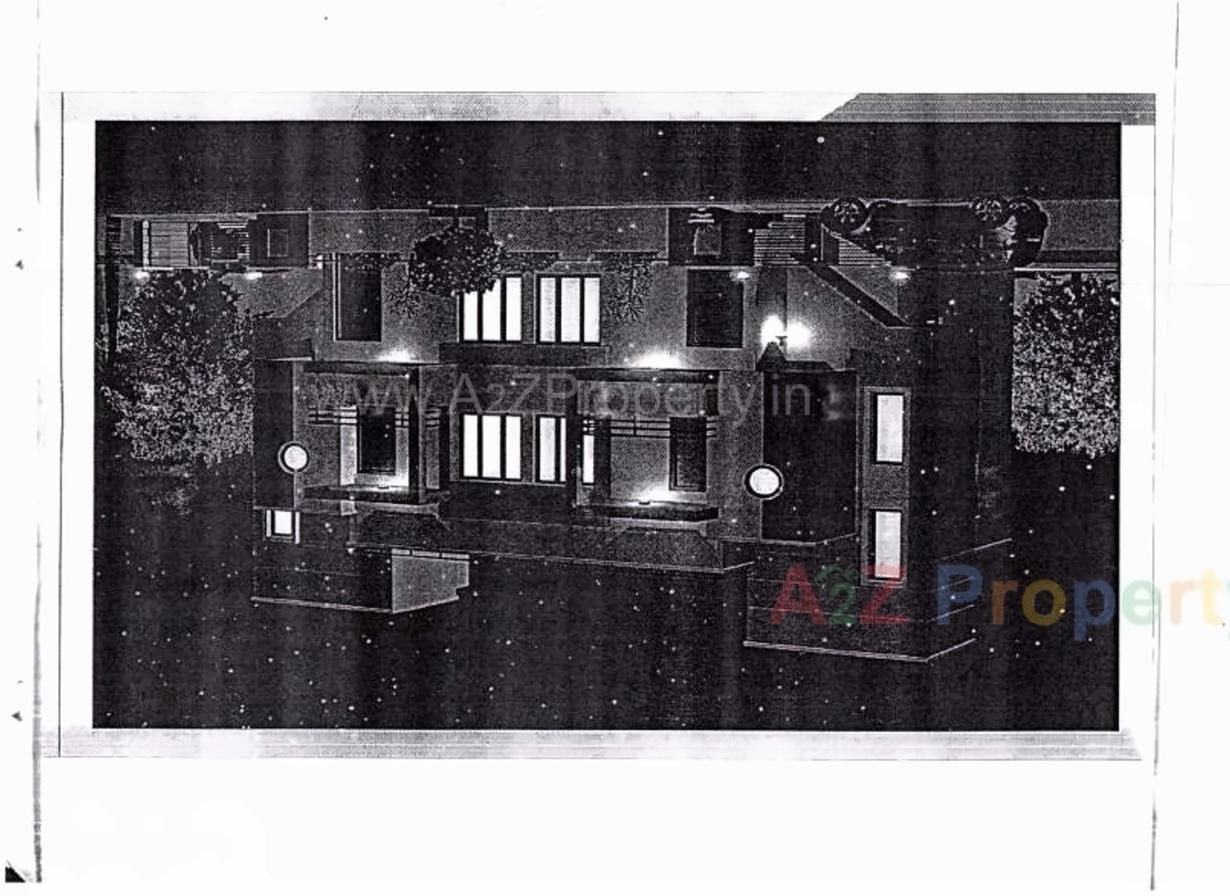 Layout of real estate project Pranav Bungalows located at Bapod, Vadodara, Gujarat