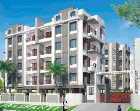 3D Elevation of real estate project Prashanti Greens located at Chhani, Vadodara, Gujarat
