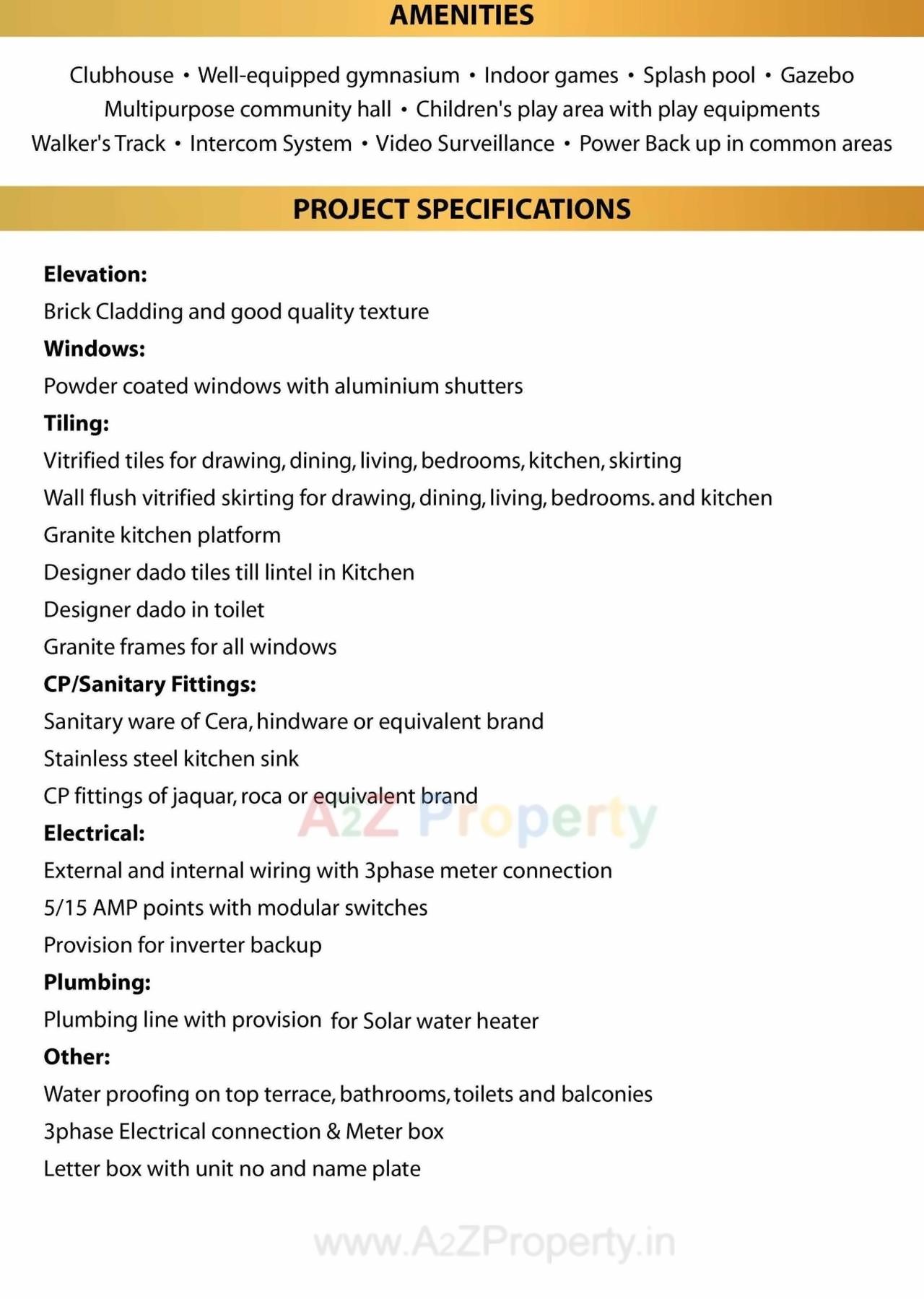  of real estate project Pratham Ivy located at Bhayli, Vadodara, Gujarat