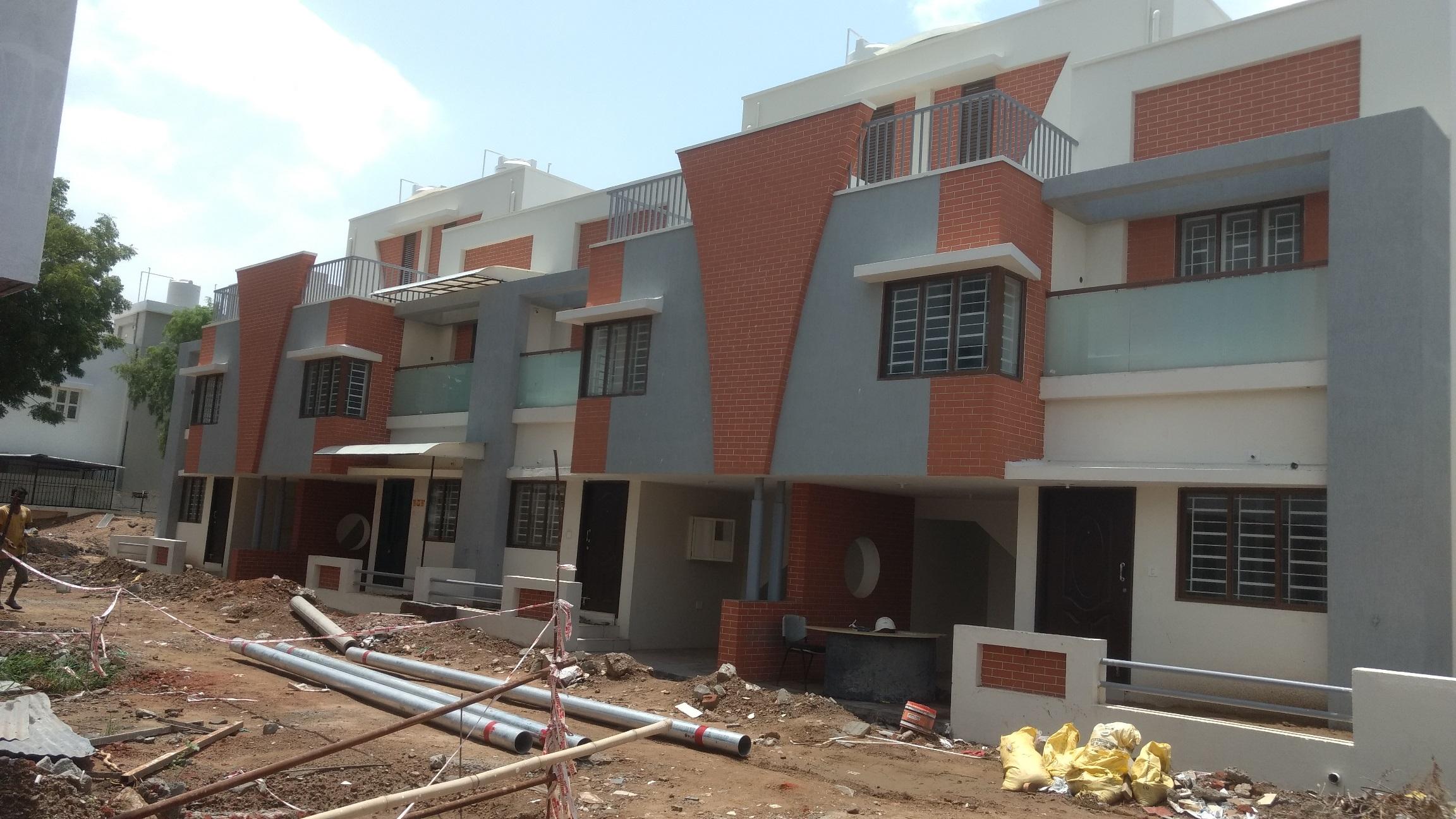 92703_const of real estate project Pratham Riviera located at Bill, Vadodara, Gujarat