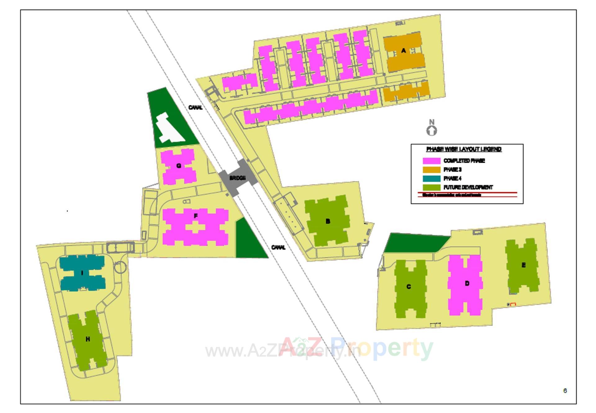 Layout of real estate project Pratham Riviera located at Bill, Vadodara, Gujarat
