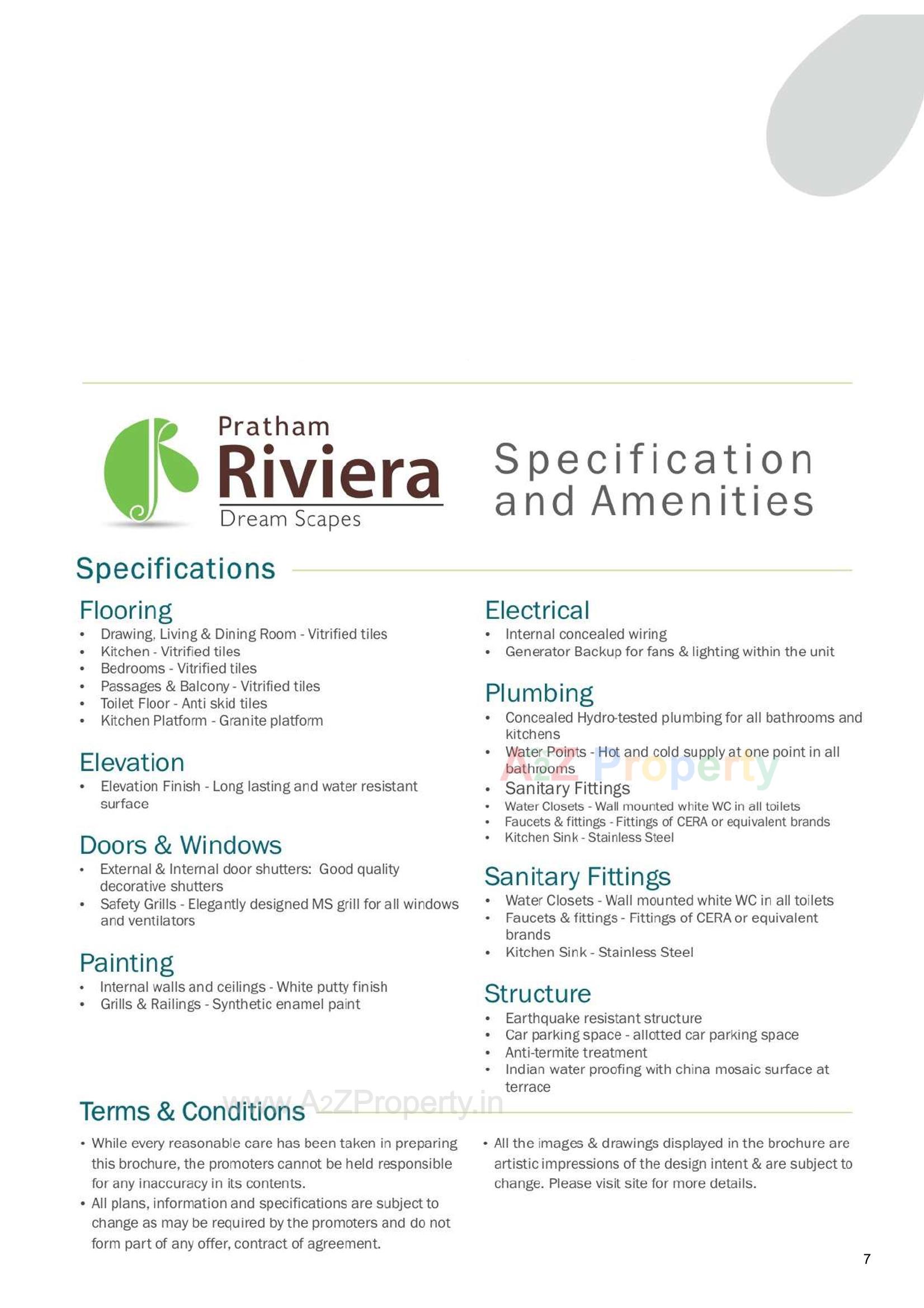  of real estate project Pratham Riviera located at Bill, Vadodara, Gujarat