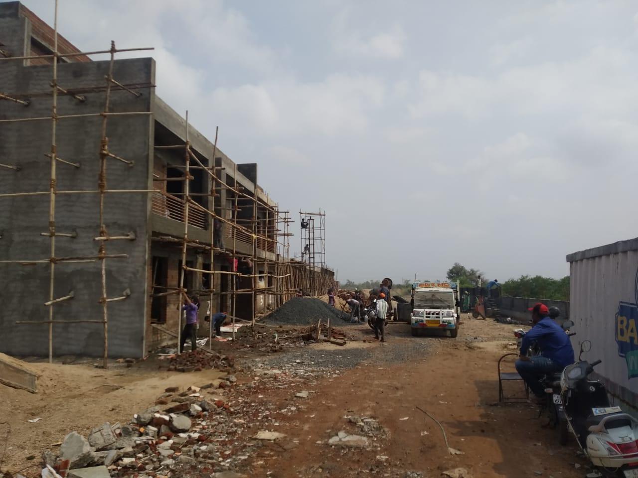 164128_const of real estate project Prime Residency located at Amodar, Vadodara, Gujarat