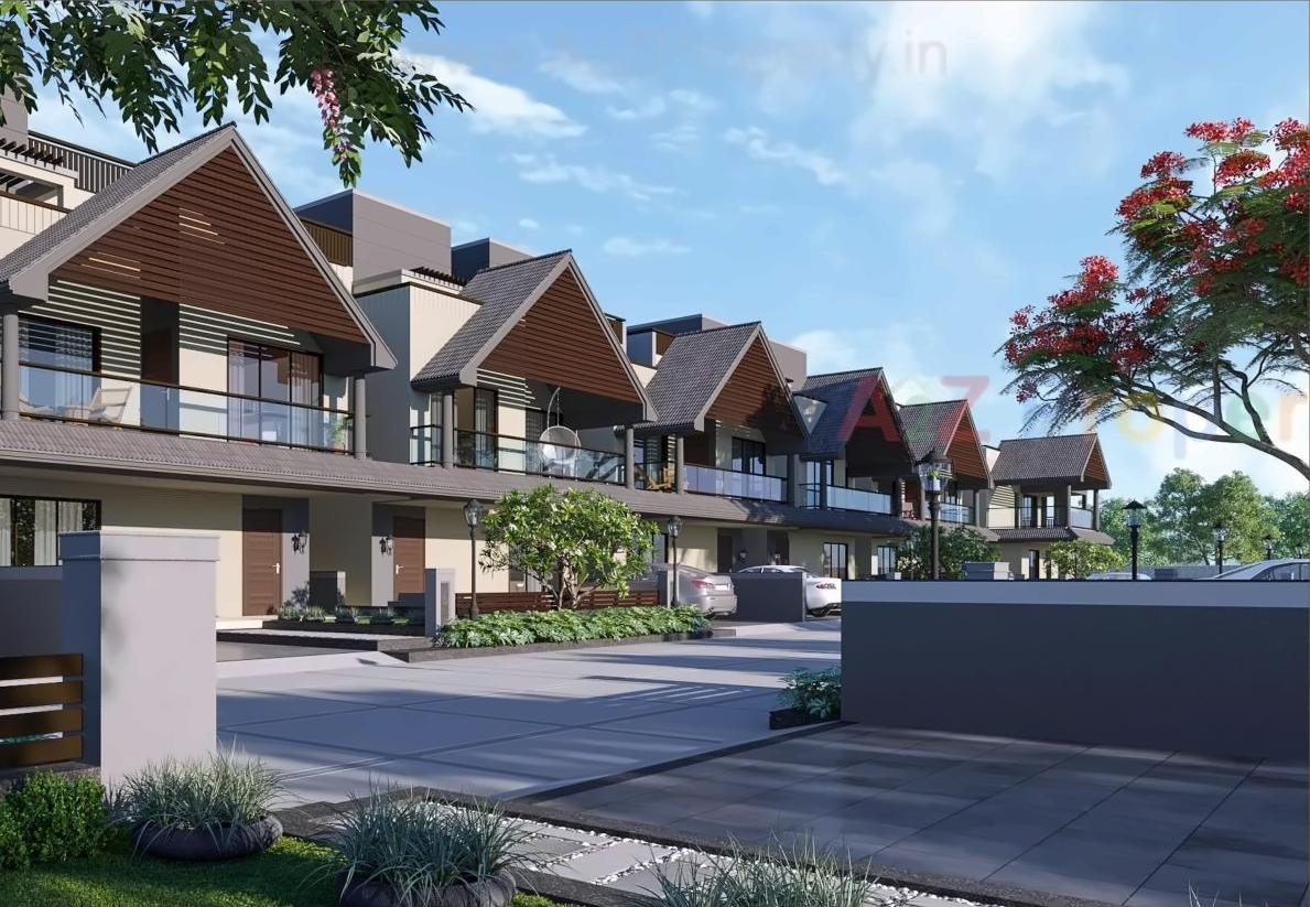 3D Elevation of real estate project Princess Villa located at Gotri, Vadodara, Gujarat