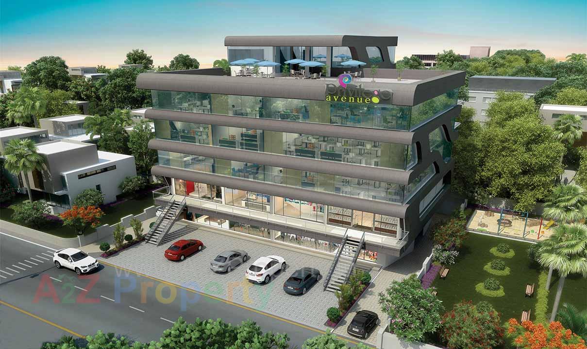 3D Elevation of real estate project Privilege Avenue located at Wadiwadi, Vadodara, Gujarat
