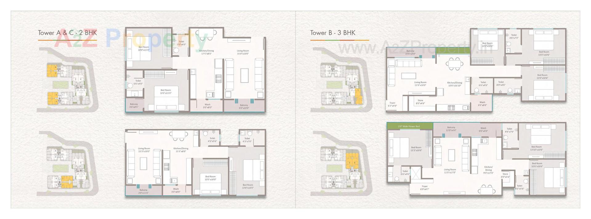 Layout of real estate project Priya Crossroads located at Sevasi, Vadodara, Gujarat