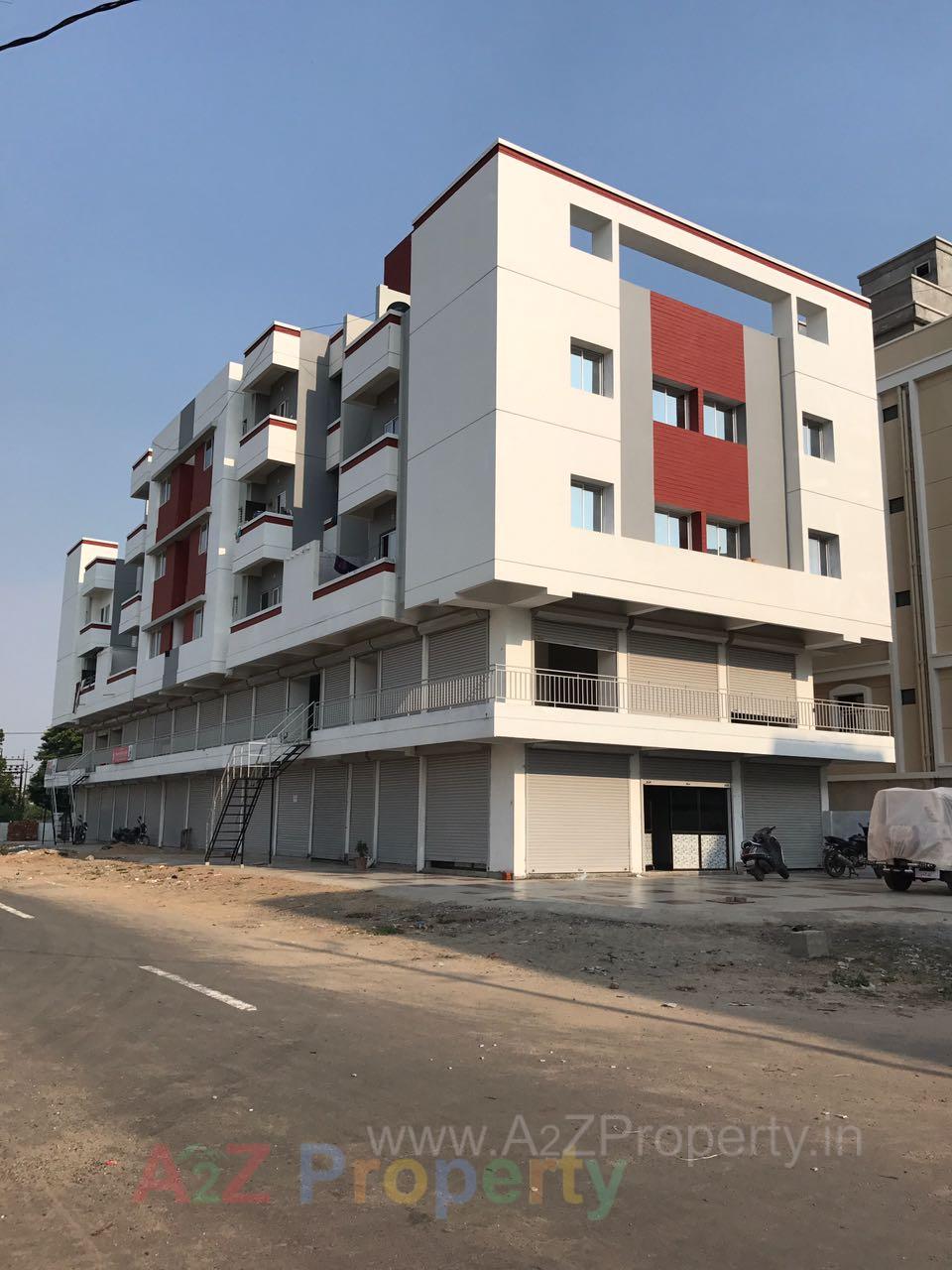 3D Elevation of real estate project Purv Gold located at Sevasi, Vadodara, Gujarat