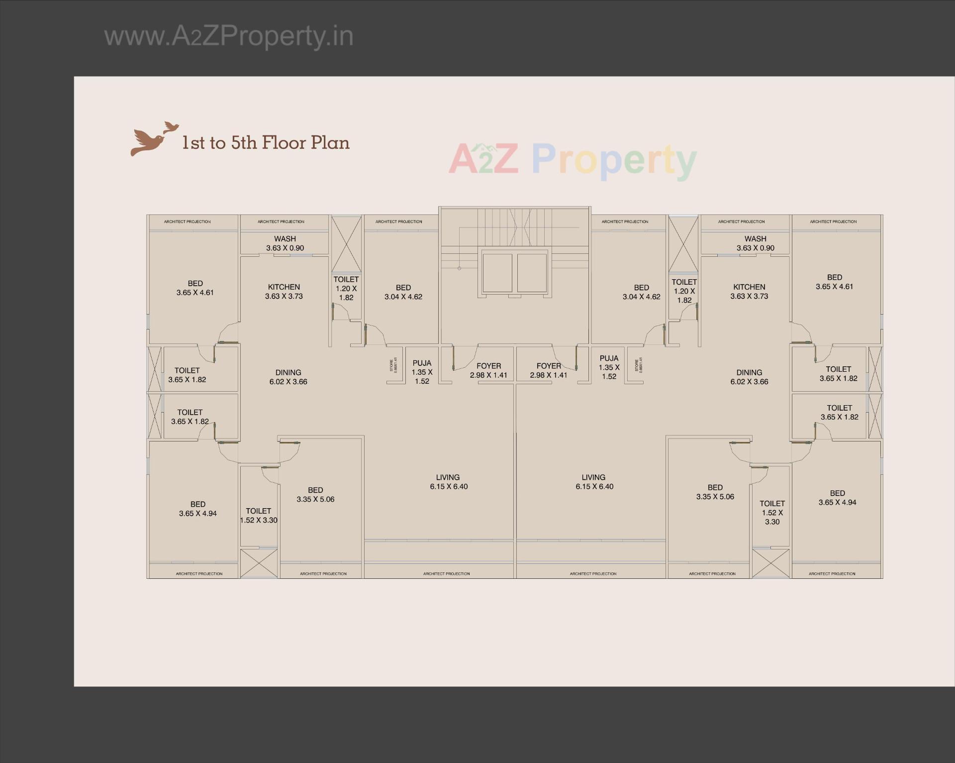 Layout of real estate project R Serenity located at Jetalpur, Vadodara, Gujarat