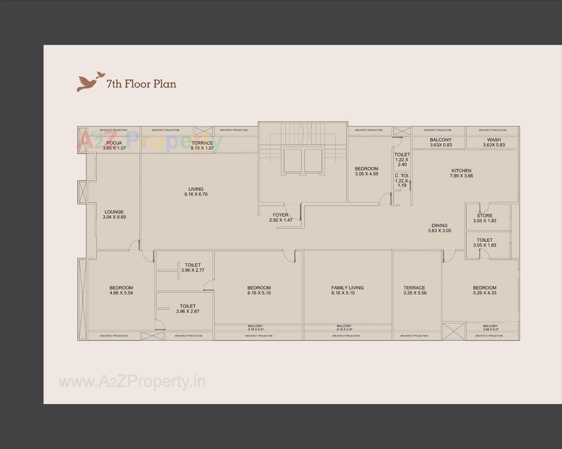 Layout of real estate project R Serenity located at Jetalpur, Vadodara, Gujarat