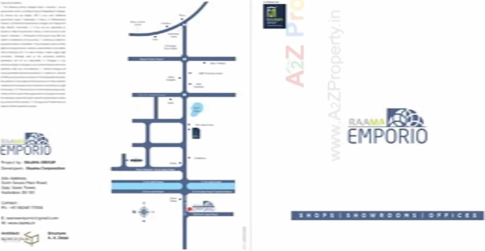  of real estate project Raama Emporio located at Sevasi, Vadodara, Gujarat