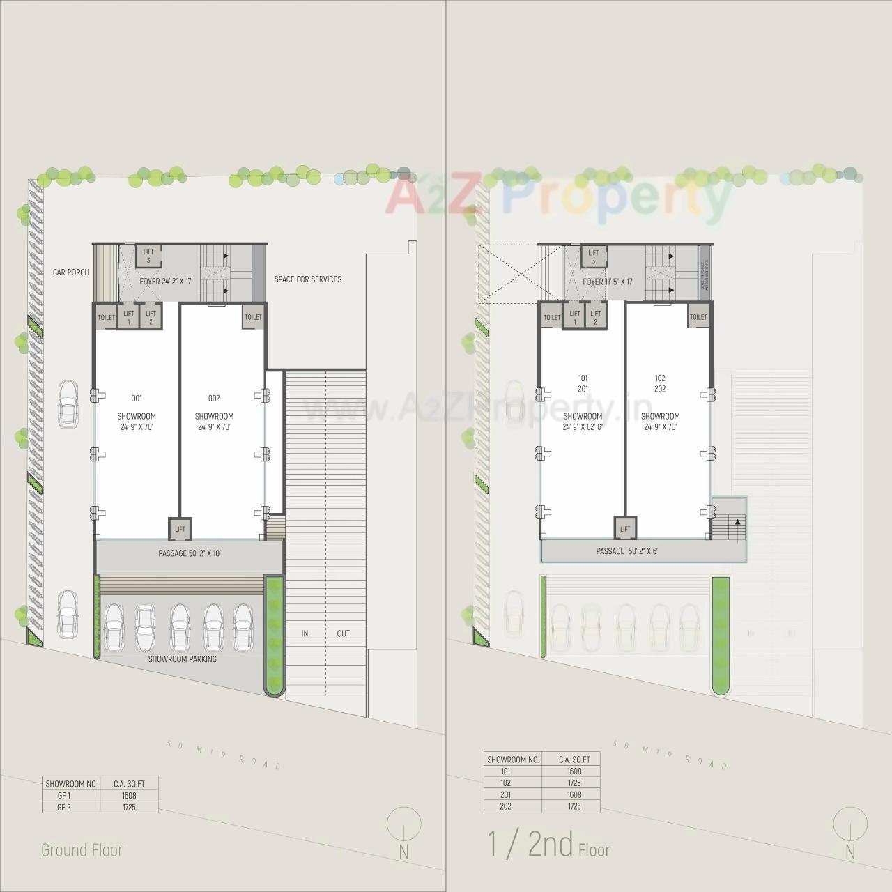 Layout of real estate project Raama Even located at Sevasi, Vadodara, Gujarat