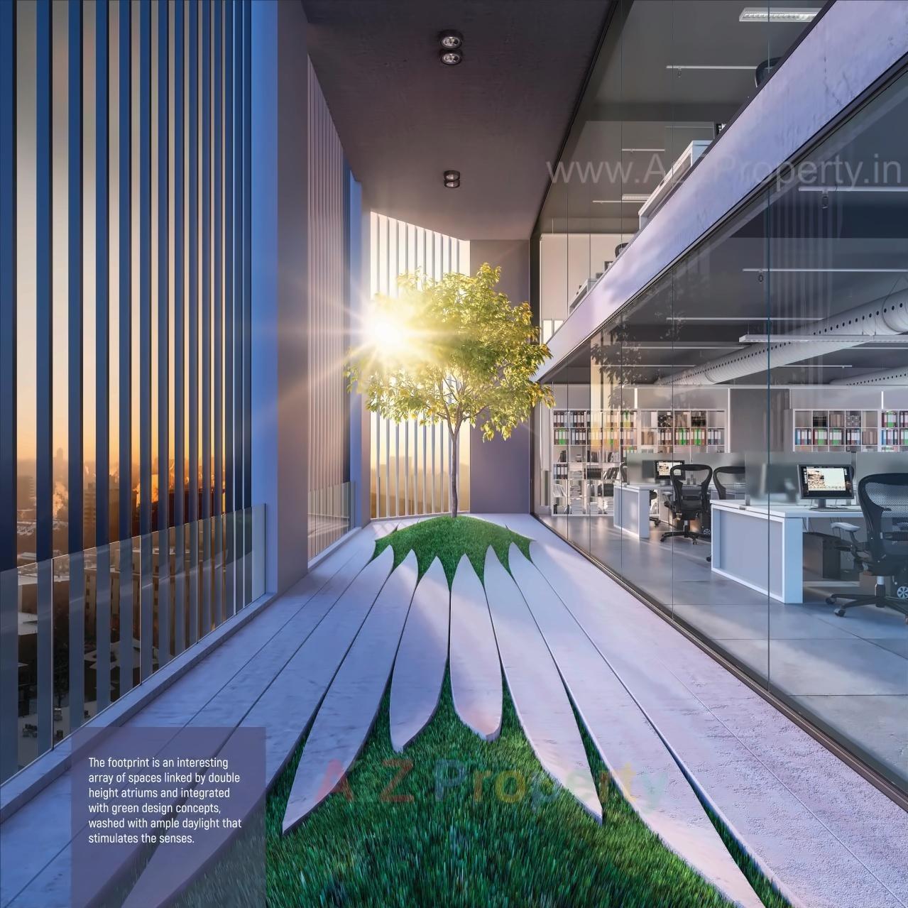 3D Elevation of real estate project Raama Even located at Sevasi, Vadodara, Gujarat