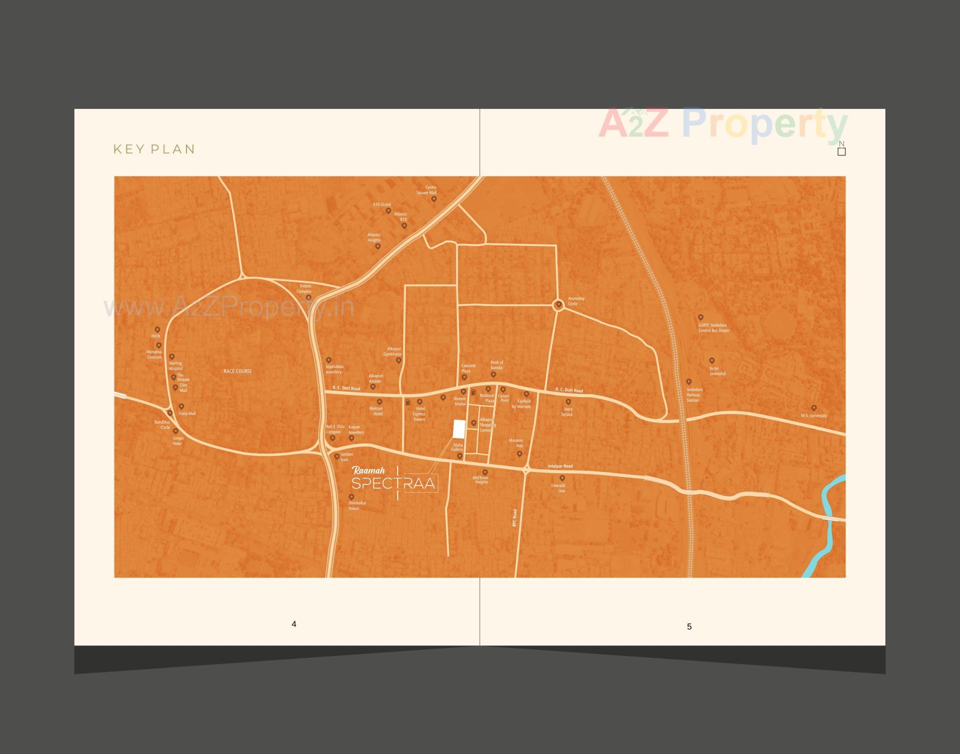  of real estate project Raamah Spectraa located at Kasba, Vadodara, Gujarat