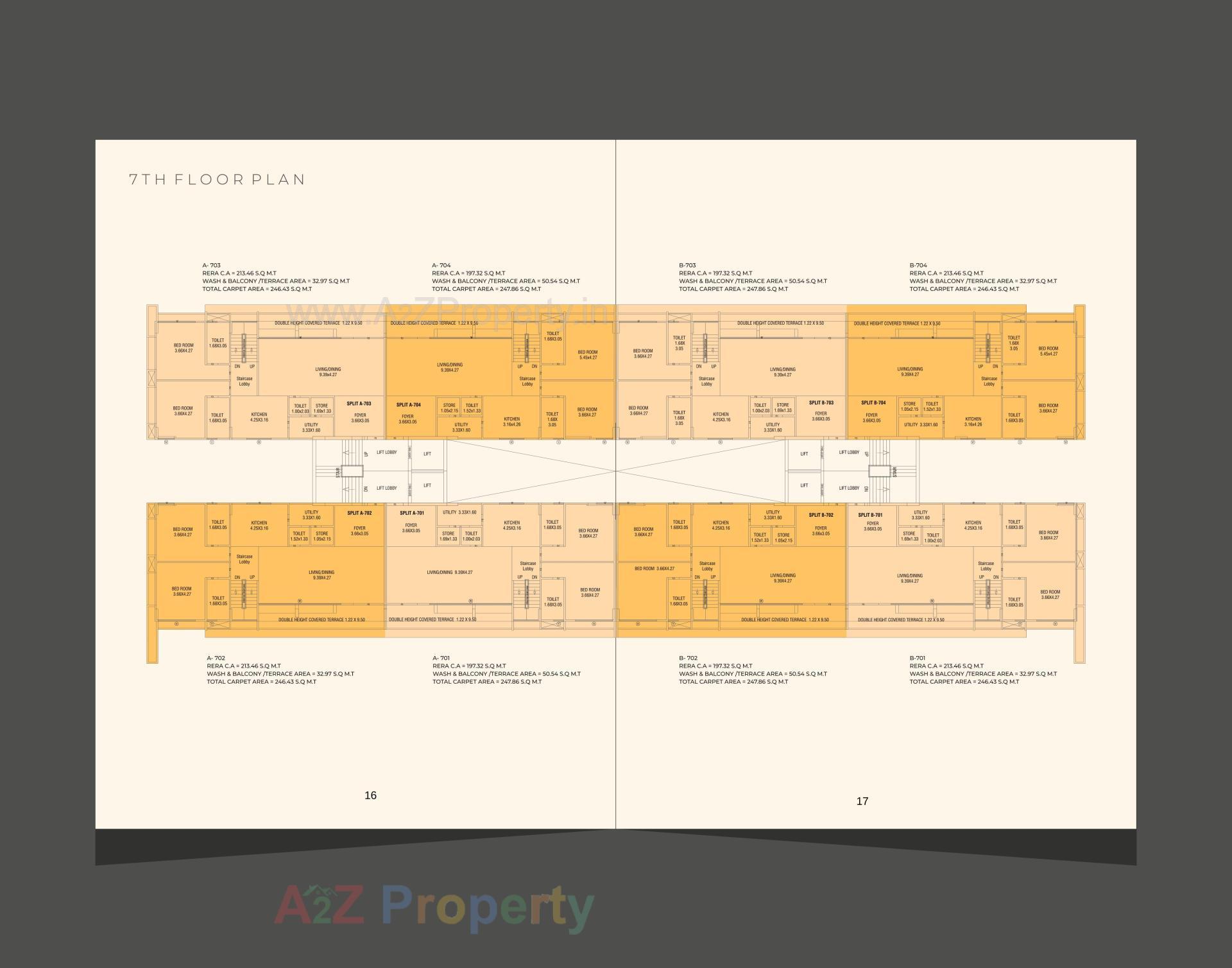 Layout of real estate project Raamah Spectraa located at Kasba, Vadodara, Gujarat