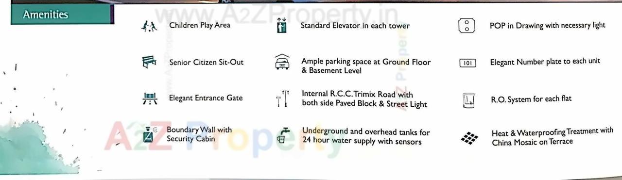 Amenities of Radhe Ratnam