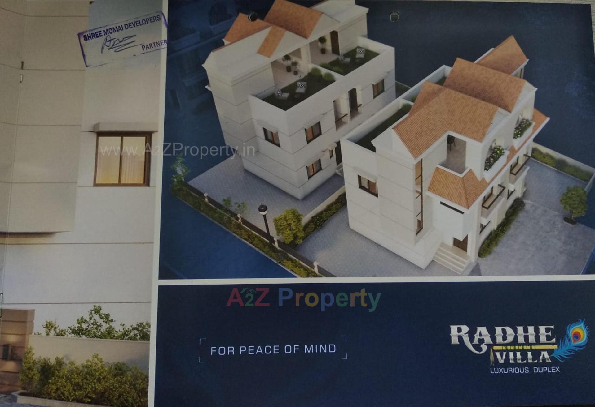 3D Elevation of real estate project Radhe Villa located at Pavlepur, Vadodara, Gujarat