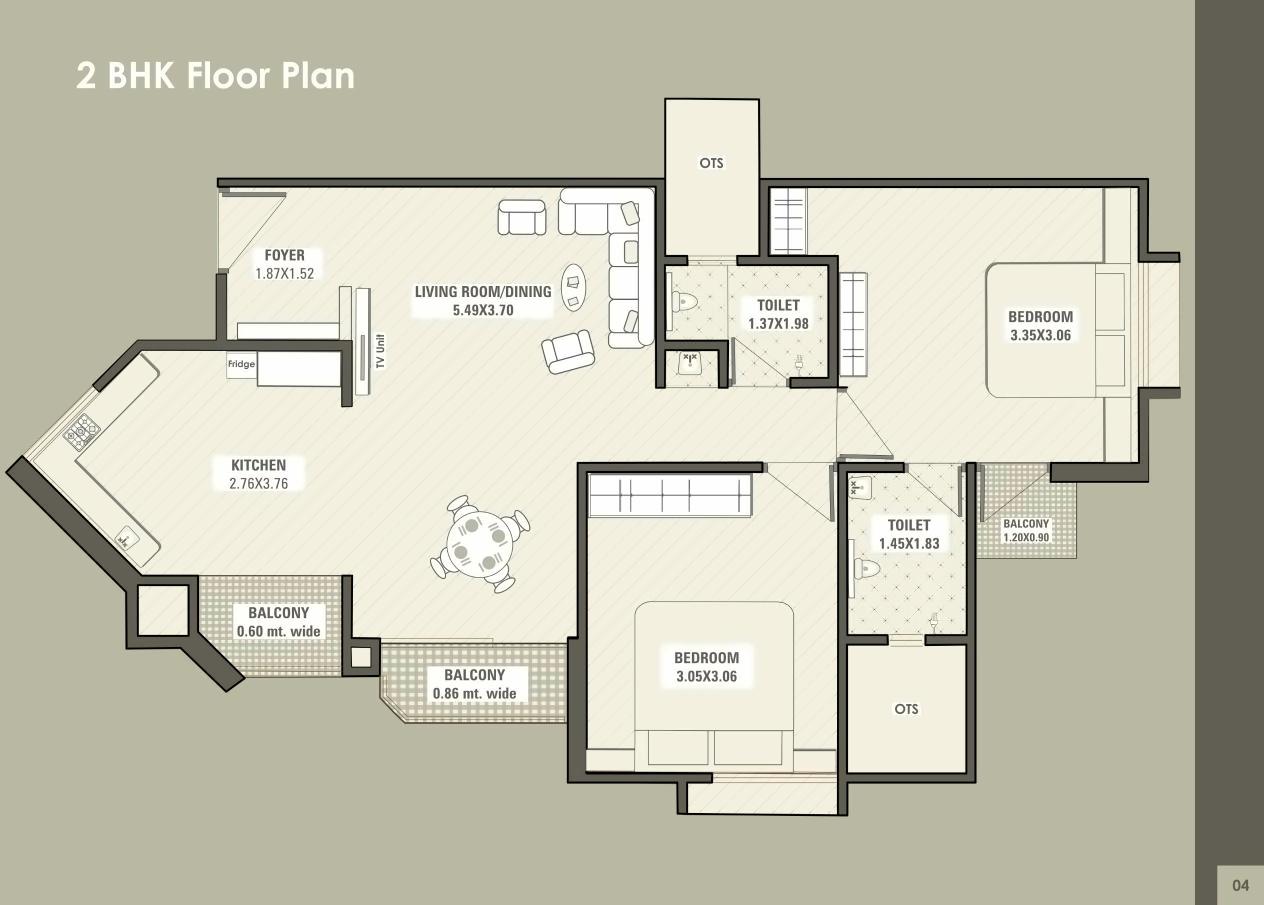 Layout of real estate project Radhika Residency located at Vemali, Vadodara, Gujarat