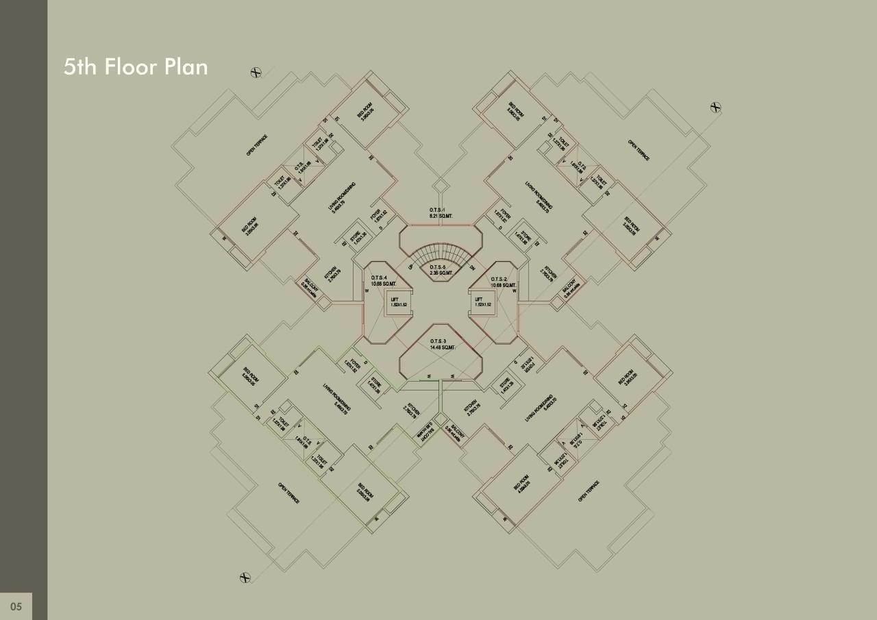  of real estate project Radhika Residency located at Vemali, Vadodara, Gujarat