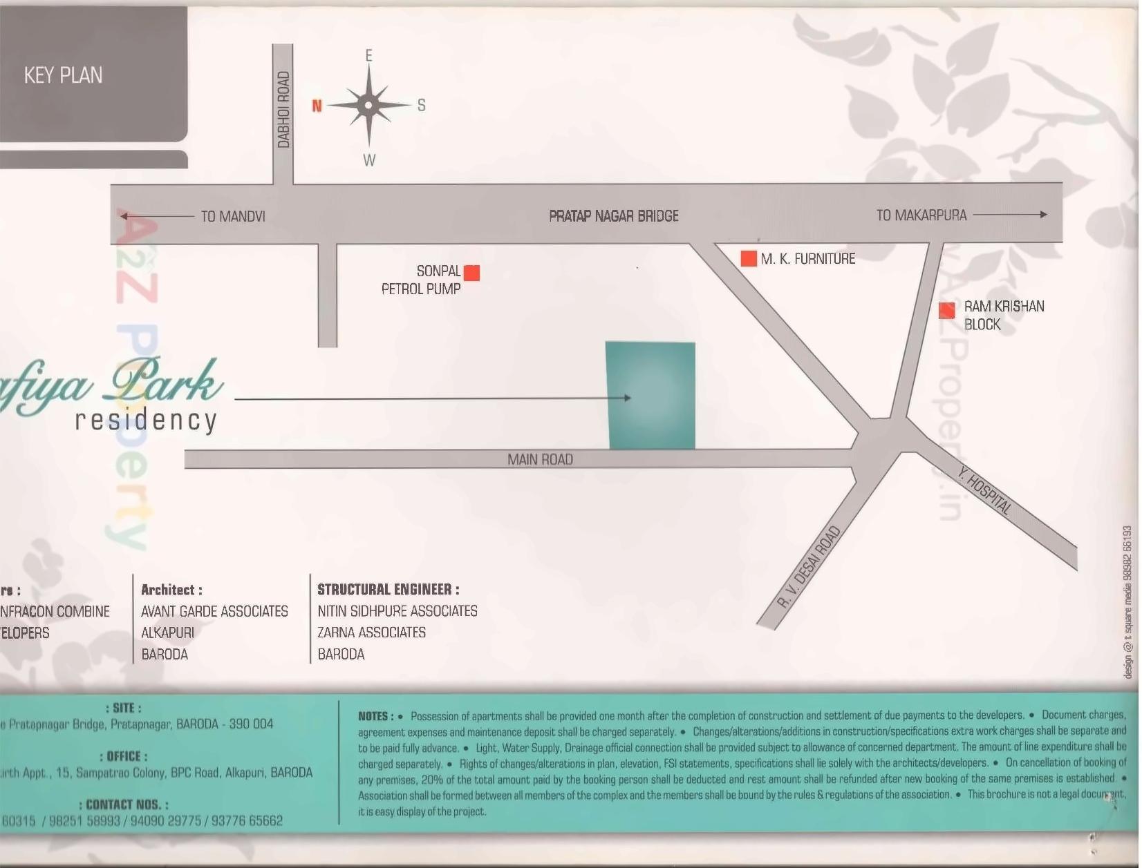  of real estate project Rafiya Park Residency located at Kasba, Vadodara, Gujarat
