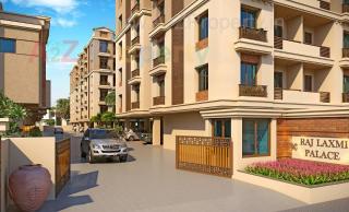 Elevation of real estate project Rajlaxmi Palace located at Chhani, Vadodara, Gujarat