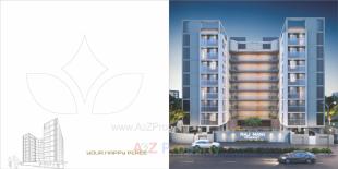 Elevation of real estate project Rajmani Residency located at Sevasi, Vadodara, Gujarat