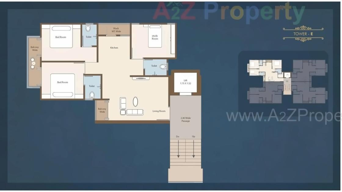 Layout of real estate project Rajratna Platina located at Bapod, Vadodara, Gujarat