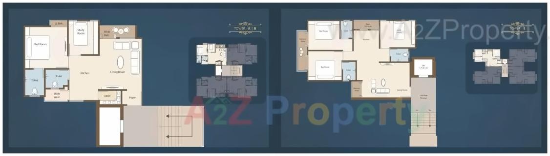 Layout of real estate project Rajratna Platina located at Bapod, Vadodara, Gujarat