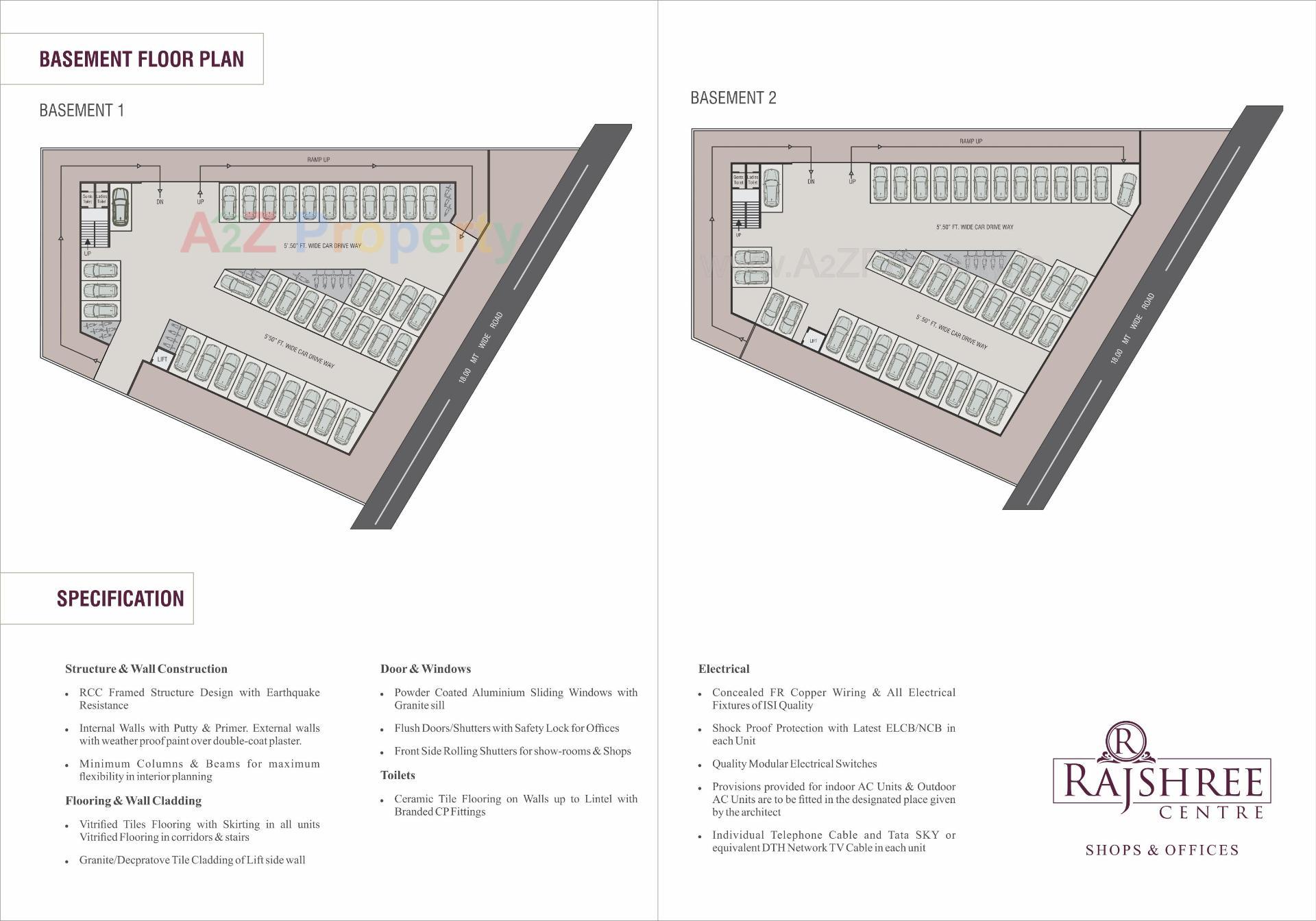  of real estate project Rajshree Centre located at Kasba, Vadodara, Gujarat