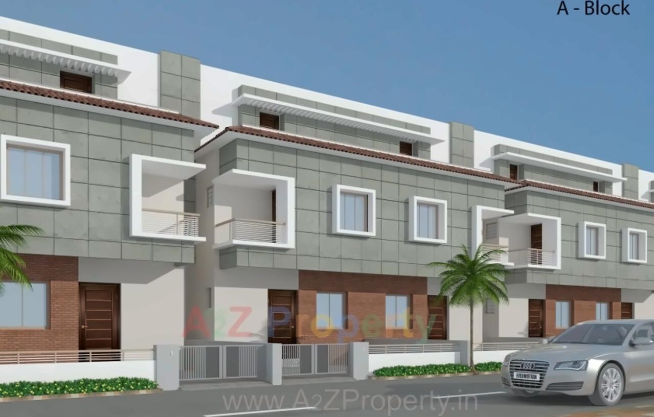 3D Elevation of real estate project Ratan Villa located at Savad, Vadodara, Gujarat