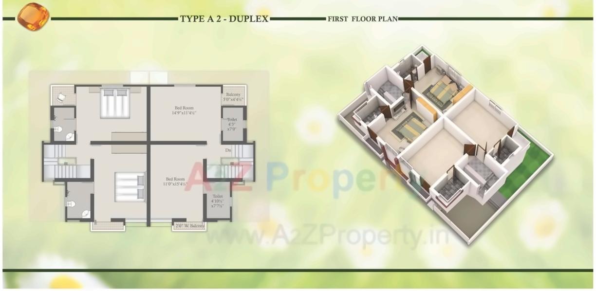 Layout of real estate project Ratna Heaven located at Ratanpur, Vadodara, Gujarat
