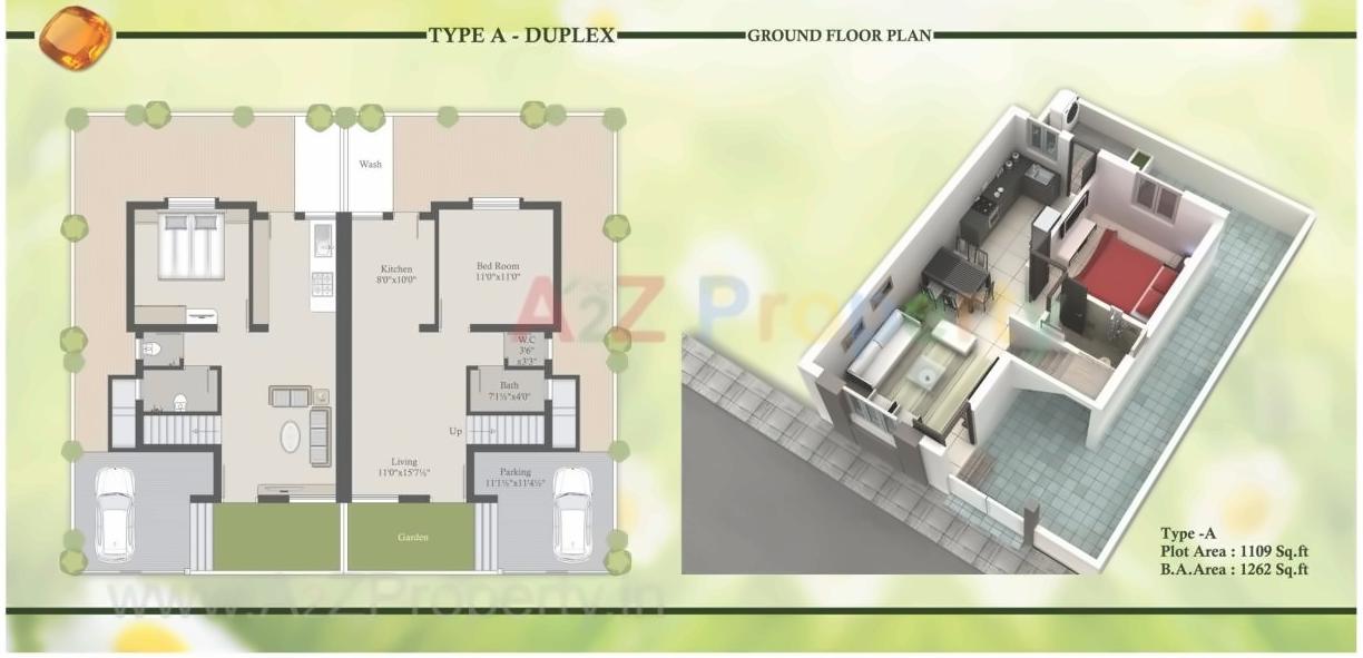 Layout of real estate project Ratna Heaven located at Ratanpur, Vadodara, Gujarat