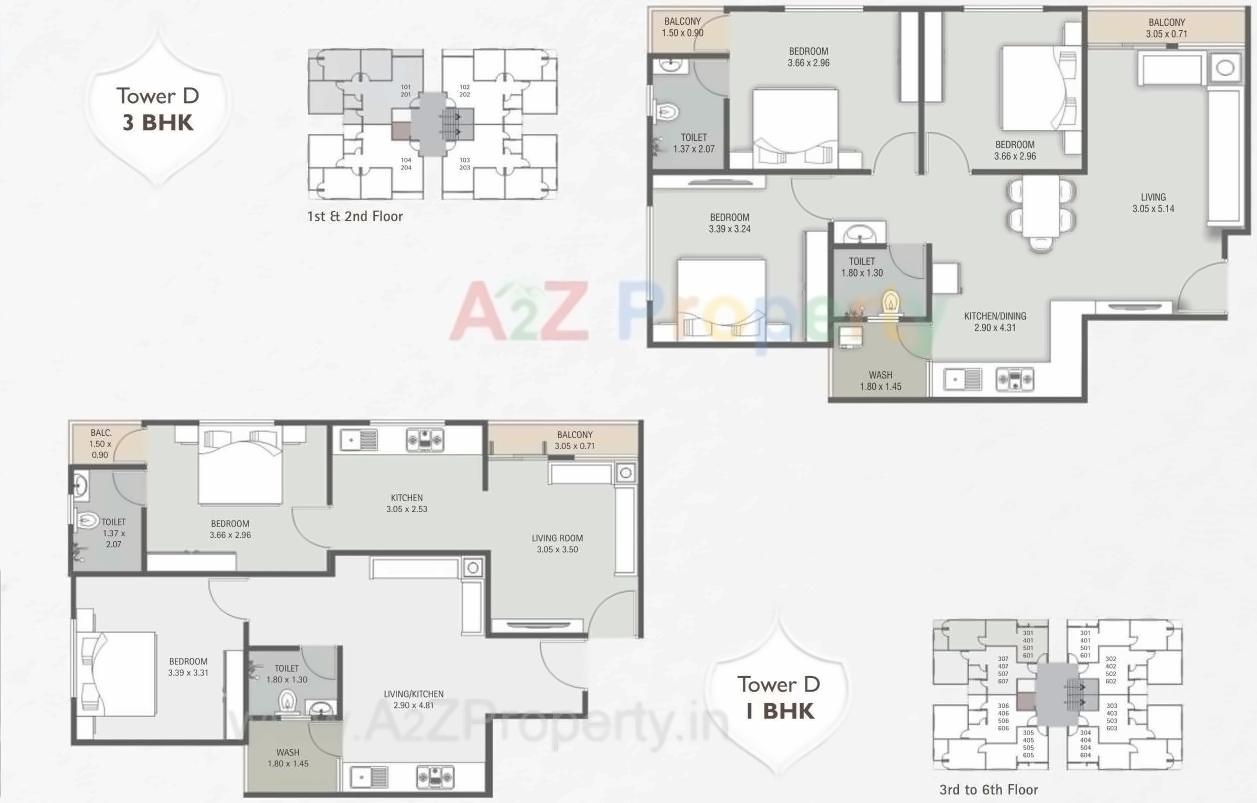 Layout of real estate project Ratnabhavan Residency located at Bapod, Vadodara, Gujarat