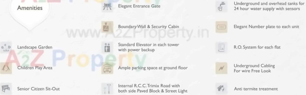 Amenities of Ratnabhavan Residency