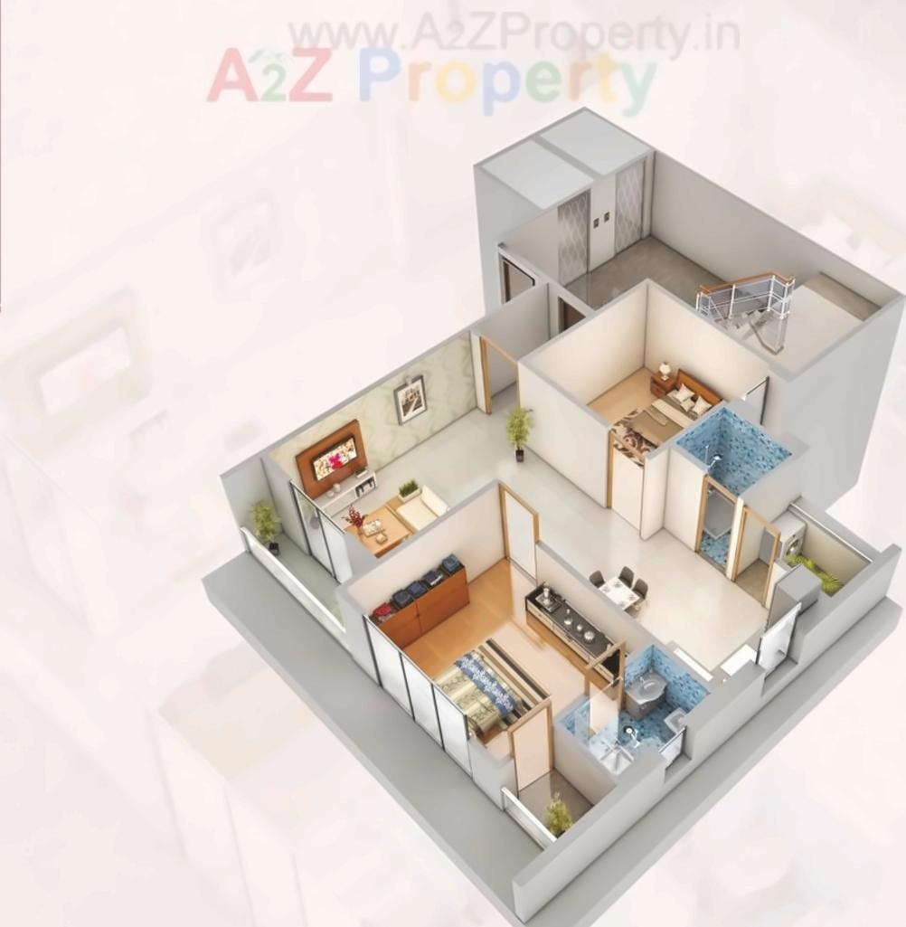 Layout of real estate project Ratnam Aura located at Harni, Vadodara, Gujarat